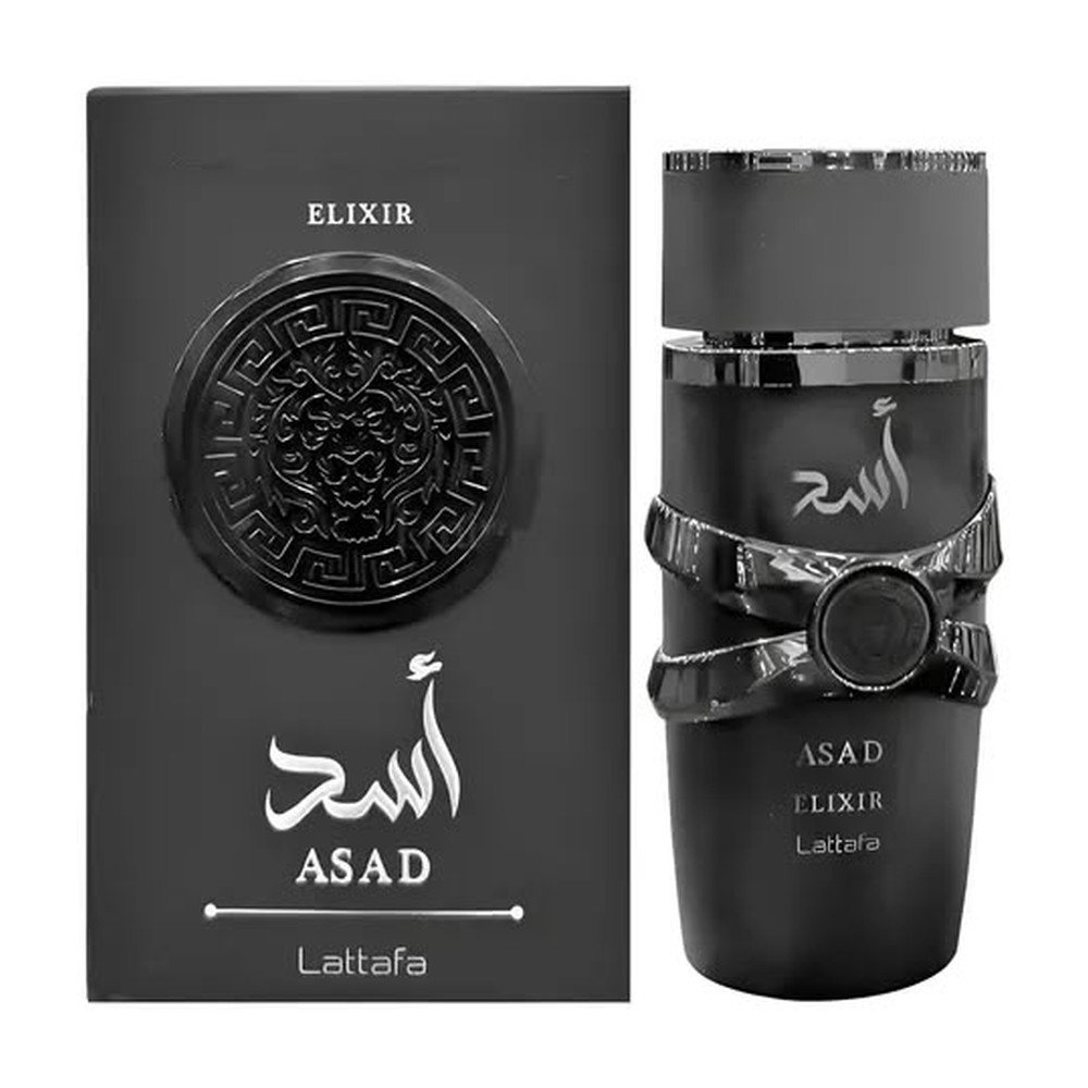 Asad Elixir da Lattafa, perfume masculino de 100ml
