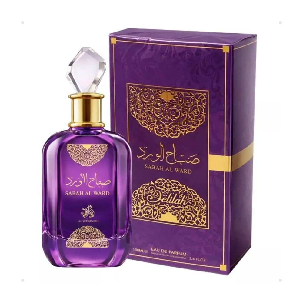 Sabah Al Ward Delilah da Al Wataniah, perfume feminino de 100ml