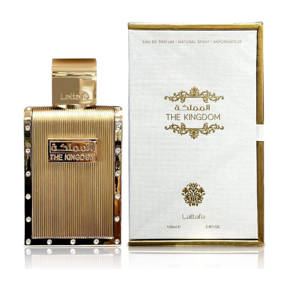 The Kingdom Men da Lattafa, perfume masculino de 100ml
