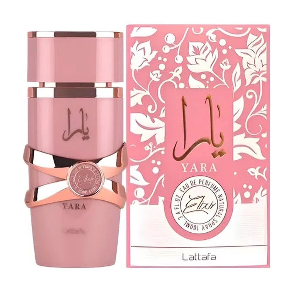 Yara Elixir da Lattafa, perfume feminino de 100ml